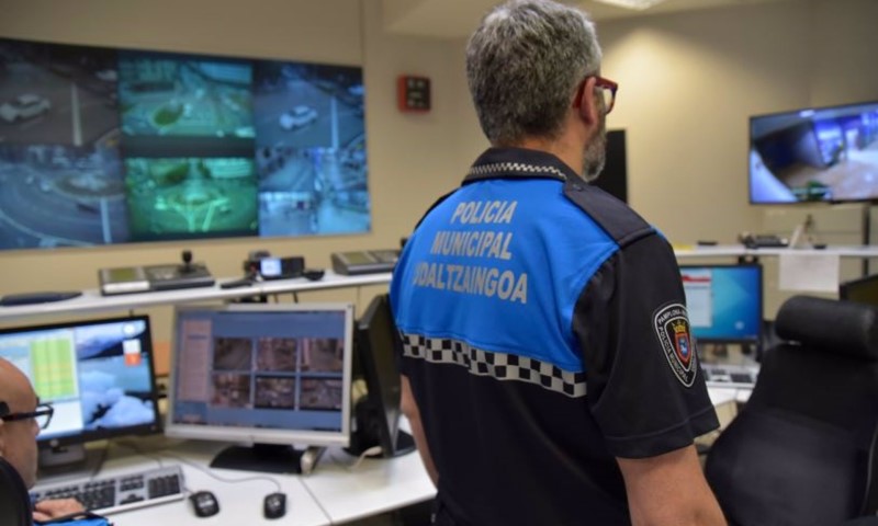 Agentes de la Policía Municipal de Pamplona